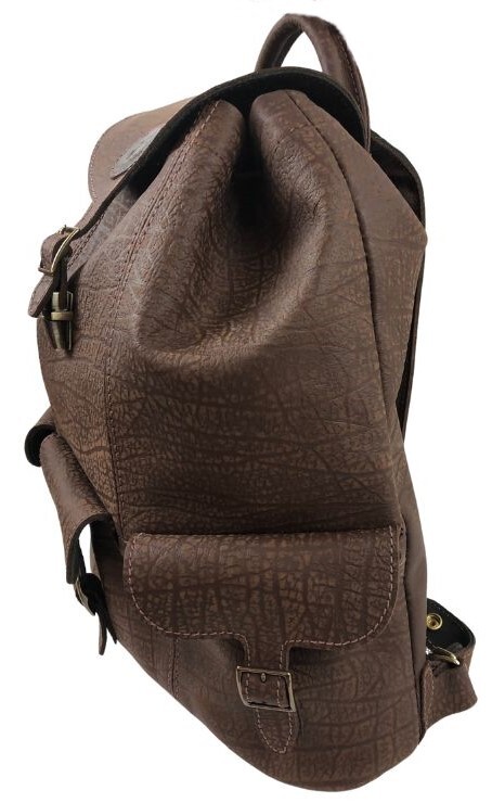 (image for) Cape Buffalo Hide Leather Expedition Backpack